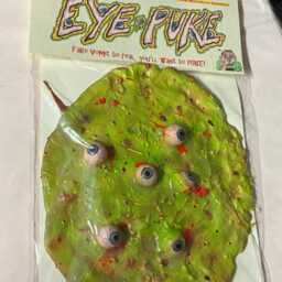Eye-Puke Novelty Gag Gift Fake Rubber Puke With Eyeballs Halloween Decor - thumbnail 4