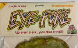 Eye-Puke Novelty Gag Gift Fake Rubber Puke With Eyeballs Halloween Decor - thumbnail 1