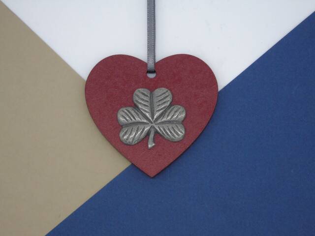 Shamrock Christmas Tree Decoration - Ornament Irish Gift Ireland Lover - image 1