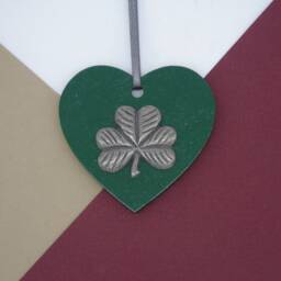 Shamrock Christmas Tree Decoration - Ornament Irish Gift Ireland Lover - thumbnail 2