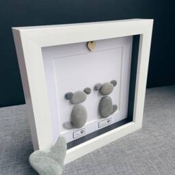 Personalised Gift For Dog Lovers, Mum Birthday Ideas, Pebble Art, Keepsake Gift, Pet Lover Ideas - thumbnail 3