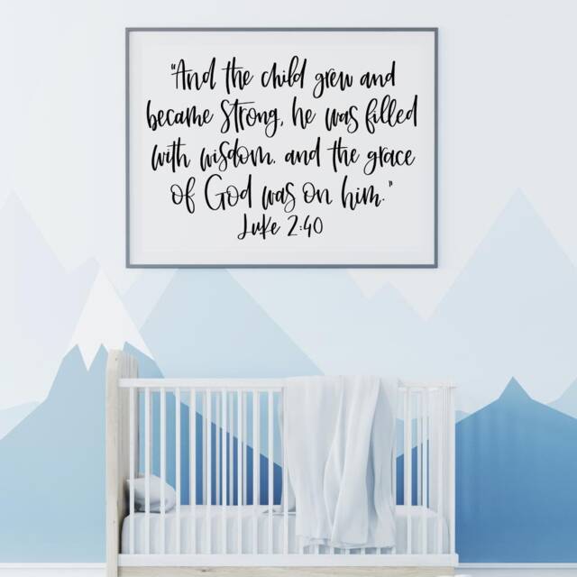 Nursery Decor Boy, Wall Art Prints Printables Saying For Boys, Baby Boy Nursery, Little - image 1