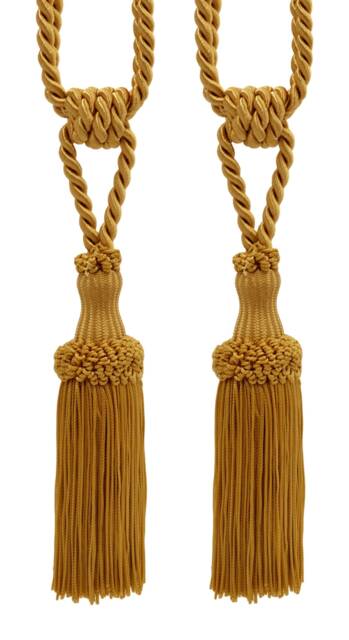 "D??copro Chainette Curtain Tassel Tieback, Length 5"" - 12.5cm, Spread 30" - image 1