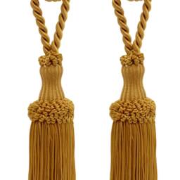 "D??copro Chainette Curtain Tassel Tieback, Length 5"" - 12.5cm, Spread 30" - thumbnail 2