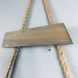 Large Hanging Christmas Tree-Weathered Gray - thumbnail 4