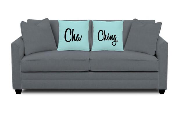 Cha-Ching Pillows - Etsy Seller Pillow For Sellers -Set Of 2 Cha Ching Gifts - image 1