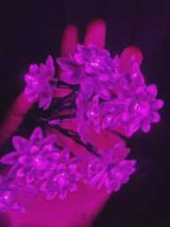 Lotus Fairy Lights Solar Powered , Suitable For Outdoor Garden Corridor Decoration - thumbnail 4