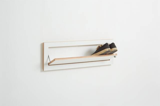Fl??pps Shoe Rack 80x27-1 - White - image 1