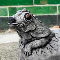 Concrete Dragon in Egg Statue Stone Fantasy Creature Figurine Baby Sculpture Outdoor Garden Ornament Cement Mythical Decor Gift - thumbnail 4