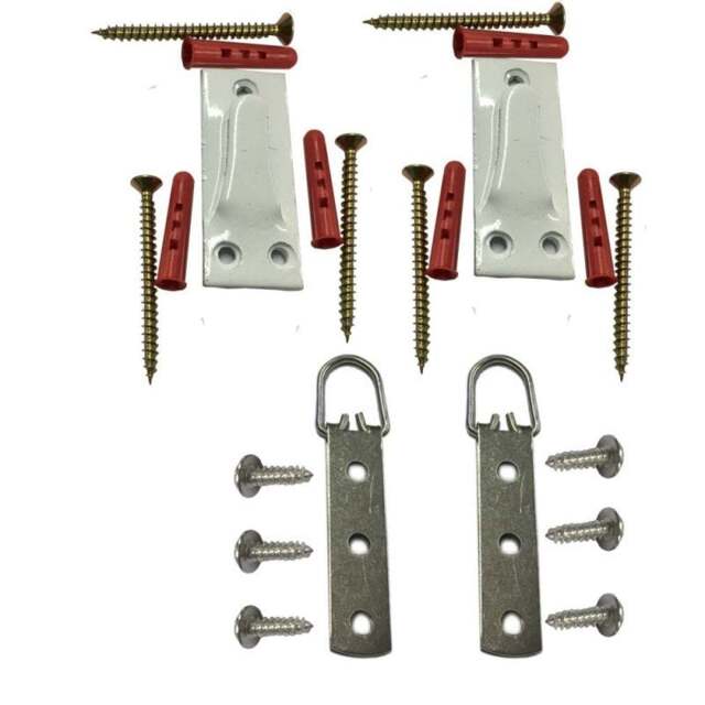 Heavy Duty 50 Kg Mirror Hanging Kit, Picture Frame Hangers - image 1
