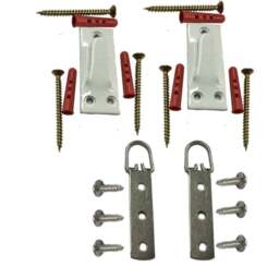 Heavy Duty 50 Kg Mirror Hanging Kit, Picture Frame Hangers - thumbnail 1