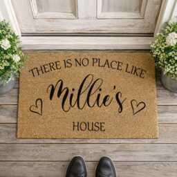 Grandkids Visit Welcome Mat - Personalized Name Sign Home Gift - thumbnail 3