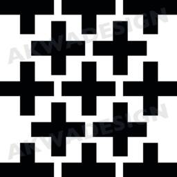 Wall Stickers in The Shape Of Panda & Cross Vinyl Sticker With Choice Colours For Walls Children's Rooms Baby - thumbnail 2