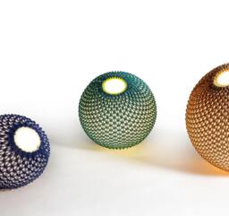 Floor Lamp, Mid Century Modern Futuristic Knitted Lamp Shade, Industrial Light, Office Lighting, Night Table
