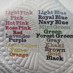 Personalized Baby Birth Stats Quilt - Custom Name & Date Blanket Boy Announcement Keepsake Heirloom Nursery Gift - thumbnail 3