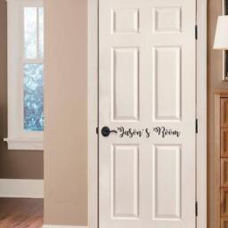 Custom Name Vinyl Decal Removable Nursery Wall Decor - thumbnail 2