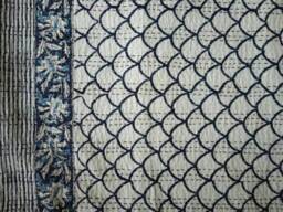 Christmas Sale Indian Handmade Kantha Quilt Perfect Bed Matching Bedspread Size -108x90 - thumbnail 2