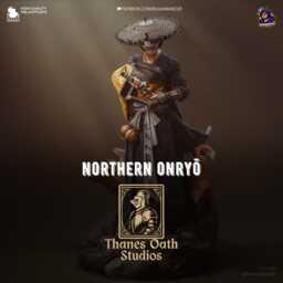 Northern Onry?? - Wandering Ronin Feudal Japan Legend Atsu Resin Figure 16K - thumbnail 1