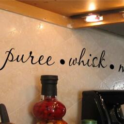 Kitchen Border Cooking Quote Vinyl Wall Decor Lettering Decal - thumbnail 2