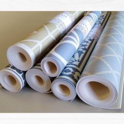 Grey Vinyl Rug, PVC Mat With Ethnic Pattern in Grey & White. Printed Floor - Art Mat - thumbnail 4