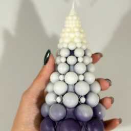 Christmas Candle Soy Wax Holiday Decor - thumbnail 4