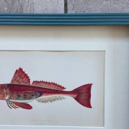Hand Painted Reeded Picture Frame - Custom F&b Colours, Bespoke Size - thumbnail 2