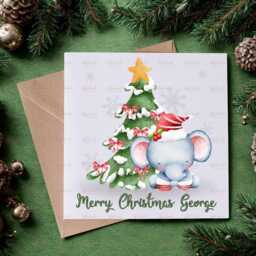 Personalised Kids Christmas Decoration - Grandson Gift Custom Bauble For Boys & Girls Stocking Filler Eve Box - thumbnail 3