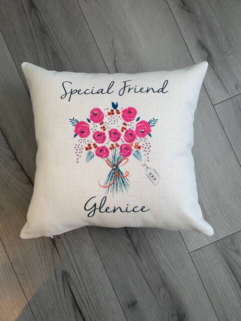 Special Friend Cushion - Best Friends Teddy , Birthday Christmasgift Home Decor - image 1