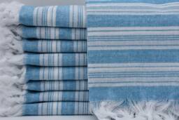 "Wholesale Towel, Turquoise Towel, Turkish Peshtemal, Turkish Towel, Thin Peshtemal, 32""x65" - thumbnail 1