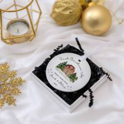 Personalised New Home Christmas Ornament Homeowner Gift House Warming Bauble Presents Sweet - thumbnail 3