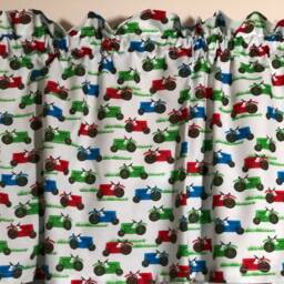Farm Life Tractors ~ Little Boys Room Tractor Valance 42 - thumbnail 2