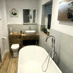 Battersea Combination - Handmade Reclaimed Timber Bathroom Furniture - thumbnail 2