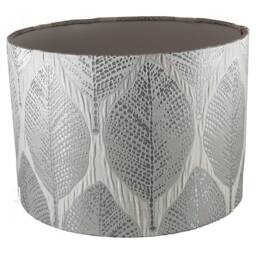 Silver Grey Handmade Lampshade, Lampshades, Table Ceiling Lamp Shades, Shade - thumbnail 2