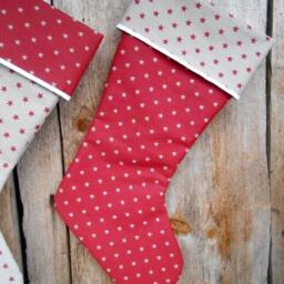 Personalized Stocking Christmas Decor Holiday Gift Ornament Scandinavian - thumbnail 4