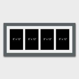 "Multi Photo Frame - Holds 4 8""x12"