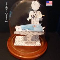 Dr Doctor Operating Table 1660 Business Card Sculpture - thumbnail 2