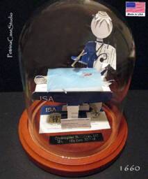 Dr Doctor Operating Table 1660 Business Card Sculpture