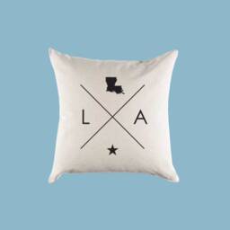 Louisiana La Canvas Pillow Or Cover - thumbnail 2