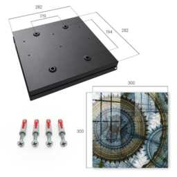 Geometric Mandala Key Cabinet For Home, Blue Box Wall, Abstraction, Lovers Of Details & Geometry - thumbnail 4