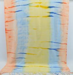 Batik Towel, Handmade Towel, Turkish Towel, Dye Beach Towel, 38''x65