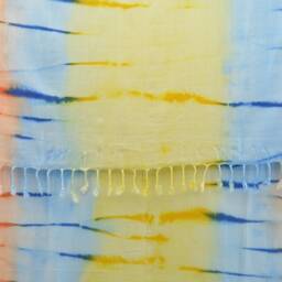 Batik Towel, Handmade Towel, Turkish Towel, Dye Beach Towel, 38''x65 - thumbnail 2