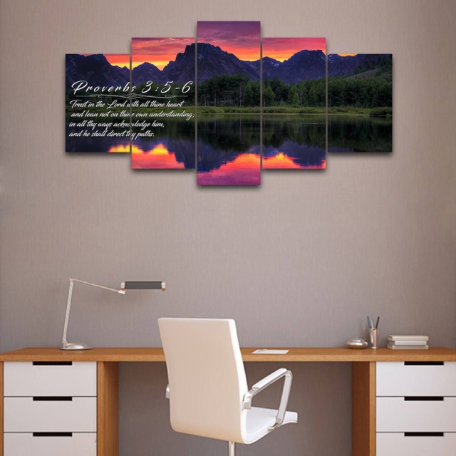 Proverbs 35-6 #35 Kjv Biblical Wall Art, Bible Quote Verse Prints, Christian Art Gifts, Religious Prints - image 1