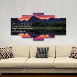 Proverbs 35-6 #35 Kjv Biblical Wall Art, Bible Quote Verse Prints, Christian Art Gifts, Religious Prints - thumbnail 2