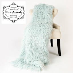 Luxury Faux Fur Throw Blanket - Plush Shag Bedspread, Usa Made - thumbnail 3