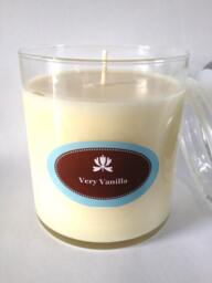 Very Vanilla Strong Scented 22 Oz Soy Jar Candle