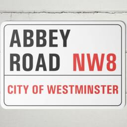 Personalised London Street Sign A4 Metal Wall Decor - thumbnail 3