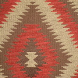 "Chenille Ikat Pattern Decorative Pillow Cover-24""x24" - thumbnail 4