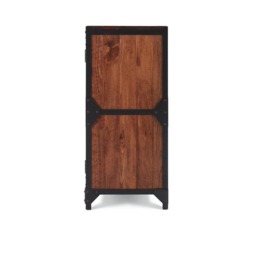 Brooklyn 2-Door Chest Of Drawers Sideboard in Industrial Style - thumbnail 3