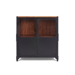 Brooklyn 2-Door Chest Of Drawers Sideboard in Industrial Style - thumbnail 2
