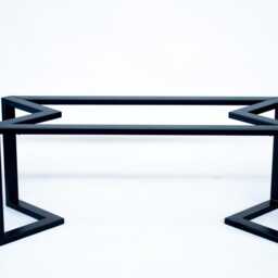 Heavy Duty Steel Table Base For Large Dining - 28'' H X W 72'' L Metal Bracket By Balasagun - thumbnail 2